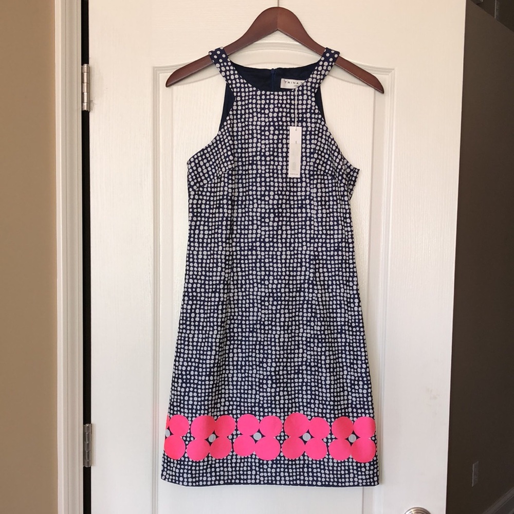 NWT ($398) Trina Turk Palm Grove Dress